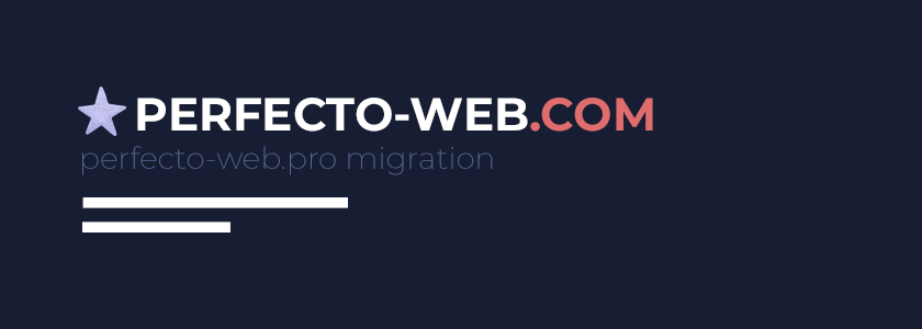 We Are Migrated to a New Domain Zone