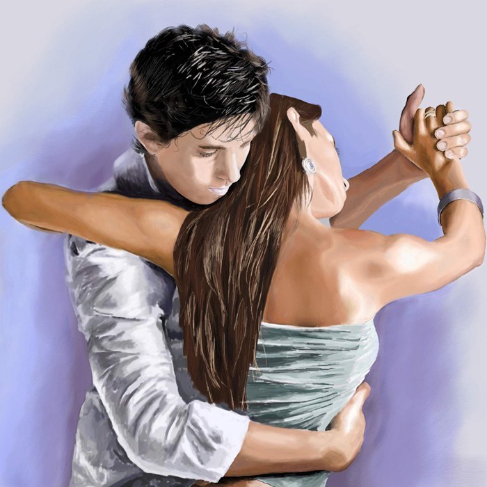 Jonny Lambert and Virginia Vasconi